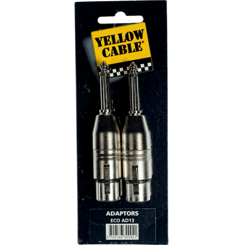 CABLE GUITARE JACK/JACK 3 M YELLOW CABLE PROFILE GP63D