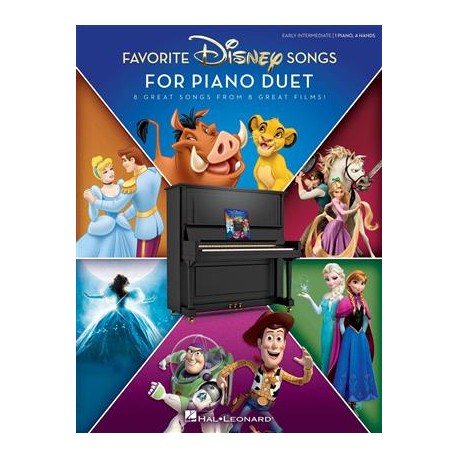 FAVORITE DISNEY SONGS FOR PIANO DUET