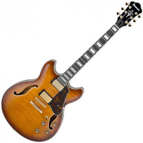 GUITARE ELECTRIQUE IBANEZ HOLLOW BODY AS93FM-VLS - VIOLIN SUNBURST