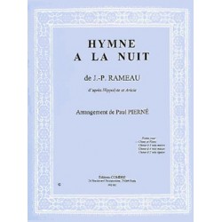 RAMEAU JEAN PHILIPPE L'HYMNE A LA NUIT