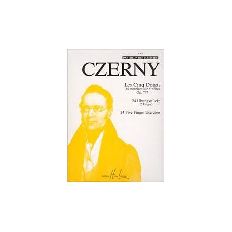Czerny : Les 5 Doigts Op.777 - Partitions