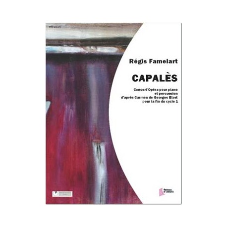 FAMELART Régis Capalès pour percussion et piano