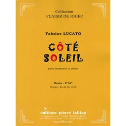 LUCATO Fabrice Côté soleil Trombone et piano