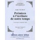 TELMAN André Prémices à l'écriture de notre temps Trompette seule