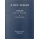DEBUSSY Claude 4 Pièces clarinette et piano