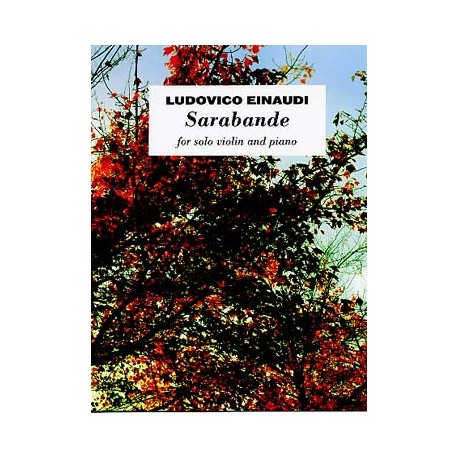 EINAUDI Ludovico Sarabande Violon et piano