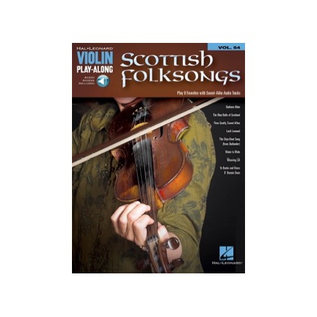 Violin Play-Along Volume 54 Scottish Folksongs Avec audio en téléchargement Collection ViolinPlay-AlongHalLeonard