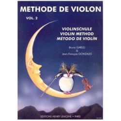 Bruno GARLEJ et Jean-François GONZALES Méthode de Violon - Volume 2