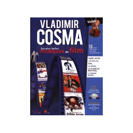 Les Musiques de Film de Vladimir Cosma 2 for piano » all