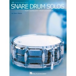 Ben HANS 40 Intermediate snare drum solos