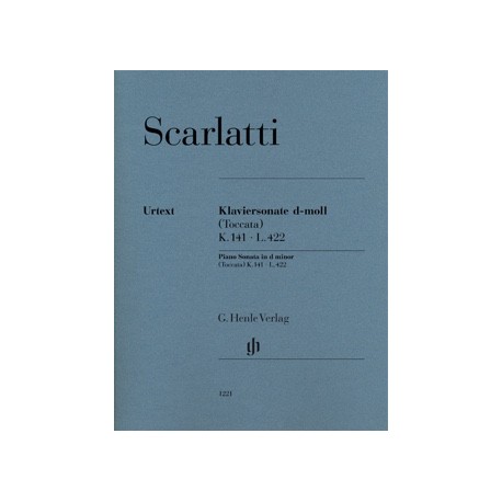 Domenico Scarlatti Sonate pour piano en ré mineur Toccata K141, L 422