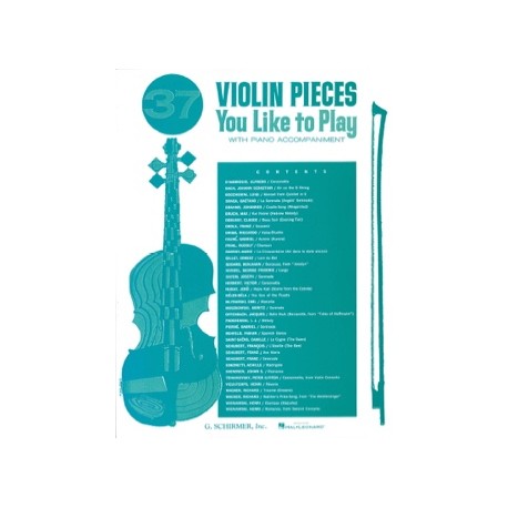 37 Violon Pieces You Like To Play