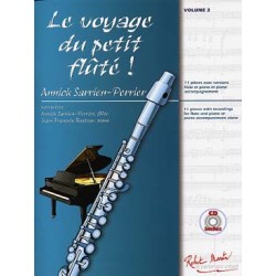 SARRIEN-PERRIER Annick Le PETIT FLÛTÉ CD play-along - Tome 2 Le Voyage du Petit Flûté