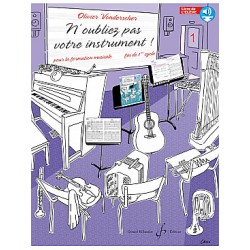 VONDERSCHER N OUBLIEZ PAS VOTRE INSTRUMENT livre élève