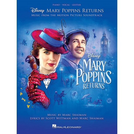 Mary Poppins Returns PVG piano vocal guitare