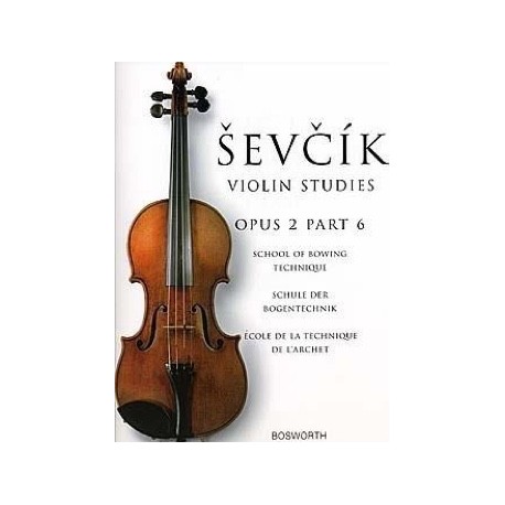 Otakar Sevcik Etudes Opus 2 / Partie 6 - Violon
