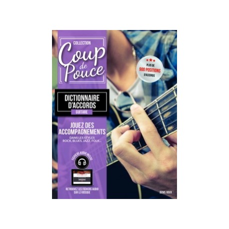 COUP DE POUCE Dictionnaire d'Accords Guitare