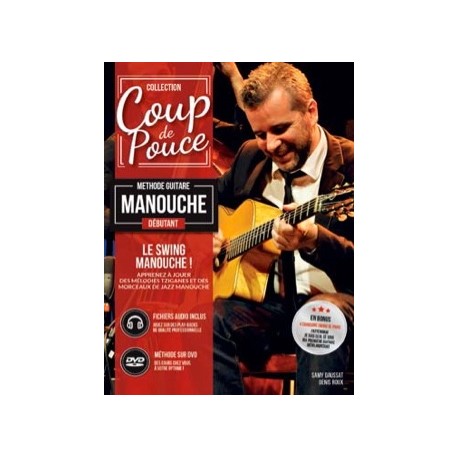 COUP DE POUCE Méthode Guitare Manouche Débutant