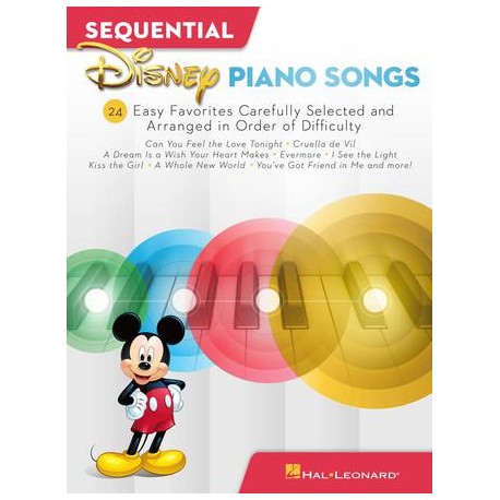 SEQUENTIAL DISNEY PIANO SONGS EASY