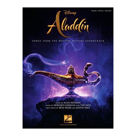 DISNEY ALADDIN PIANO VOIX GUITARE