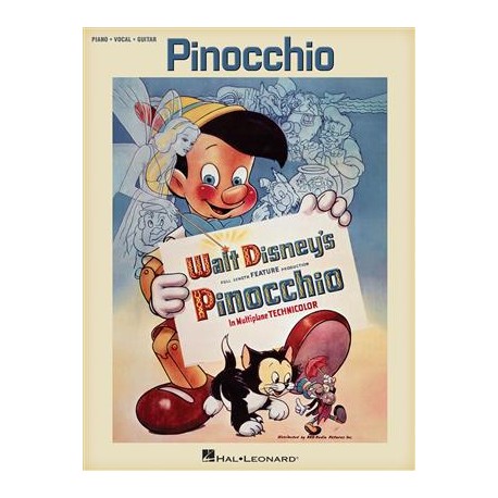 DISNEY PINOCCHIO PIANO VOIX GUITARE