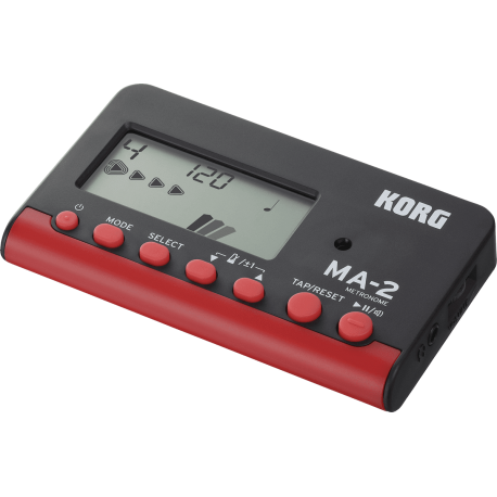 METRONOME KORG NOIR ET ROUGE MA-2BKRD