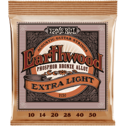 ERNIE BALL CORDES EXTRA LIGHT PHOSPHOR BRONZE 2150