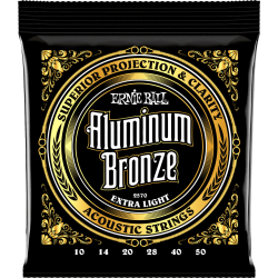 ERNIE BALL ALUMINUM BRONZE EXTRA LIGHT 2570