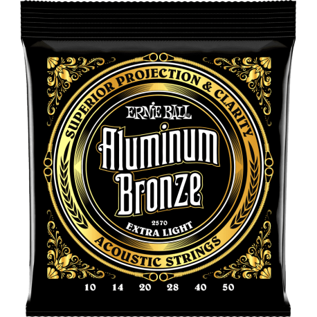 ERNIE BALL ALUMINUM BRONZE EXTRA LIGHT 2570