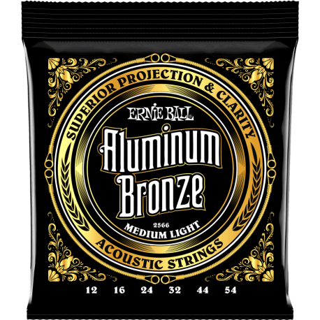 ERNIE BALL ALUMINUM BRONZE MEDIUM LIGHT 2566