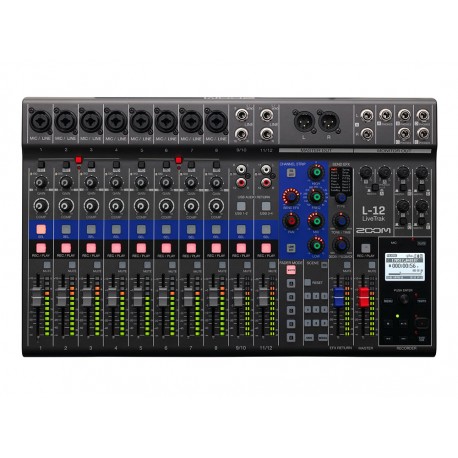 ZOOM LIVETRAK L-12 CONSOLE MIXAGE