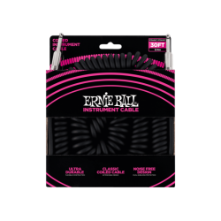 CABLE ERNIE BALL JACK/JACK TORSADE NOIR