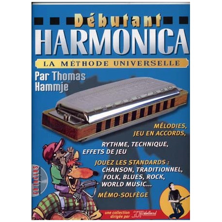 JJREBILLARD DEBUTANT HARMONICA + CD