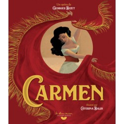 LIVRE ENFANT CARMEN OPERA DE GEORGES BIZET