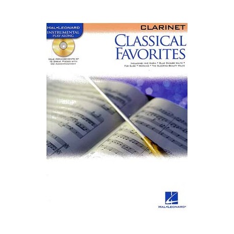 CLASSICAL FAVORITES AVEC CD POUR CLARINETTE