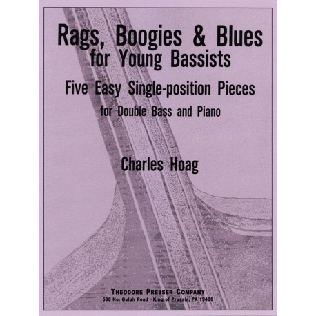 CHARLES HOAG - RAGS BOOGIES & BLUES CONTREBASSE