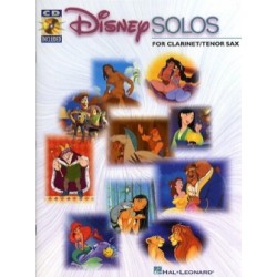 DISNEY SOLOS POUR CLARINETTE OU SAXO TENOR