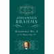  Brahms: Symphony No.2 In D Major Op.73 (Dover Miniature Score)~ Partitions Miniature (Orchestre)