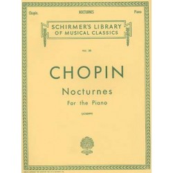 CHOPIN: NOCTURNES PIANO SCHIRMER