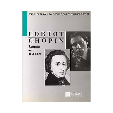 CHOPIN : SONATE OP 35 REV CORTOT PIANO