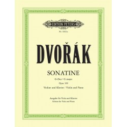 DVORAK SONATINE OP100 SOL MAJEUR ALTO