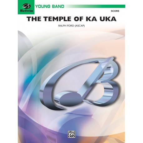 The Temple of Ka Uka By Ralph Ford Concert Band Conductor Score Grade: 2 (Easy)