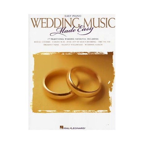 Wedding Music Made Easy~ Album Instrumental (Piano Solo)