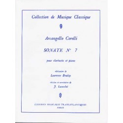 CORELLI Arcangelo (1653-1713) Sélection/arrangt BOULAY Laurence Sélection/arrangt LANCELOT Jacques (1921-2009) Sonate N° 7
