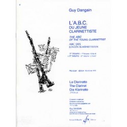 DANGAIN ABC DU JEUNE CLARINETISTE VOL2