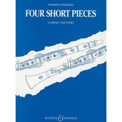 Howard Ferguson 4 Short pieces - Clarinet and piano / Courtes pièces pour clarinette et piano