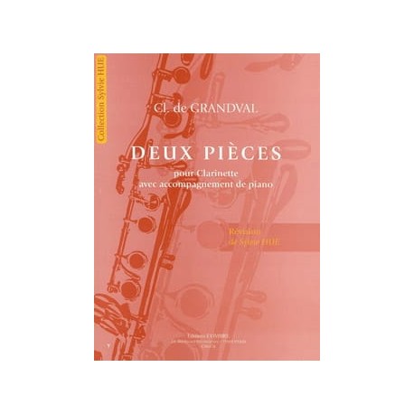 De Grandval Clémence Deux Pièces Clarinette et Piano