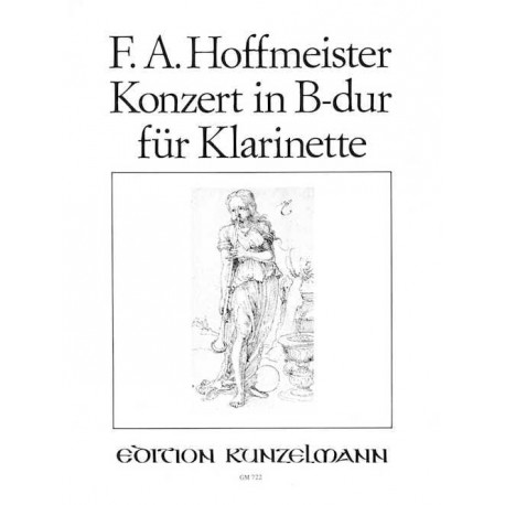 Franz Anton Hoffmeister Konzert in B-Dur für Klarinette
