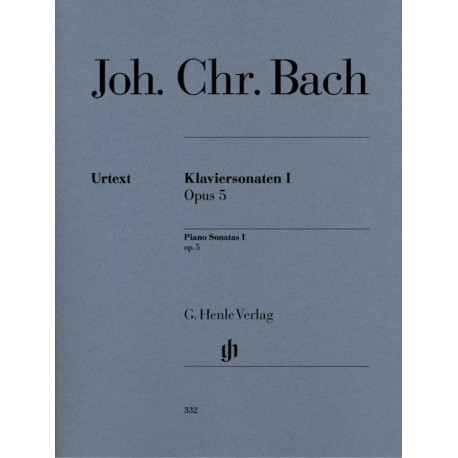 BACH JC SONATES VOL. 1 : OP. 5