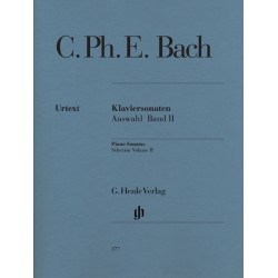 BACH CPE CHOIX DE SONATES VOL. 2